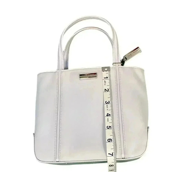 Nine West Accessories Small Hand Bag Light Blue Cloth Like Material - Picture 15 of 16